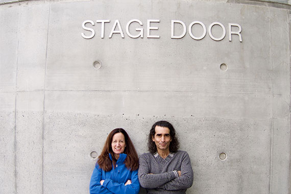 Ann Randolph & Joshua Townshend     Arena Stage, Washington, DC.           Circa 2014
